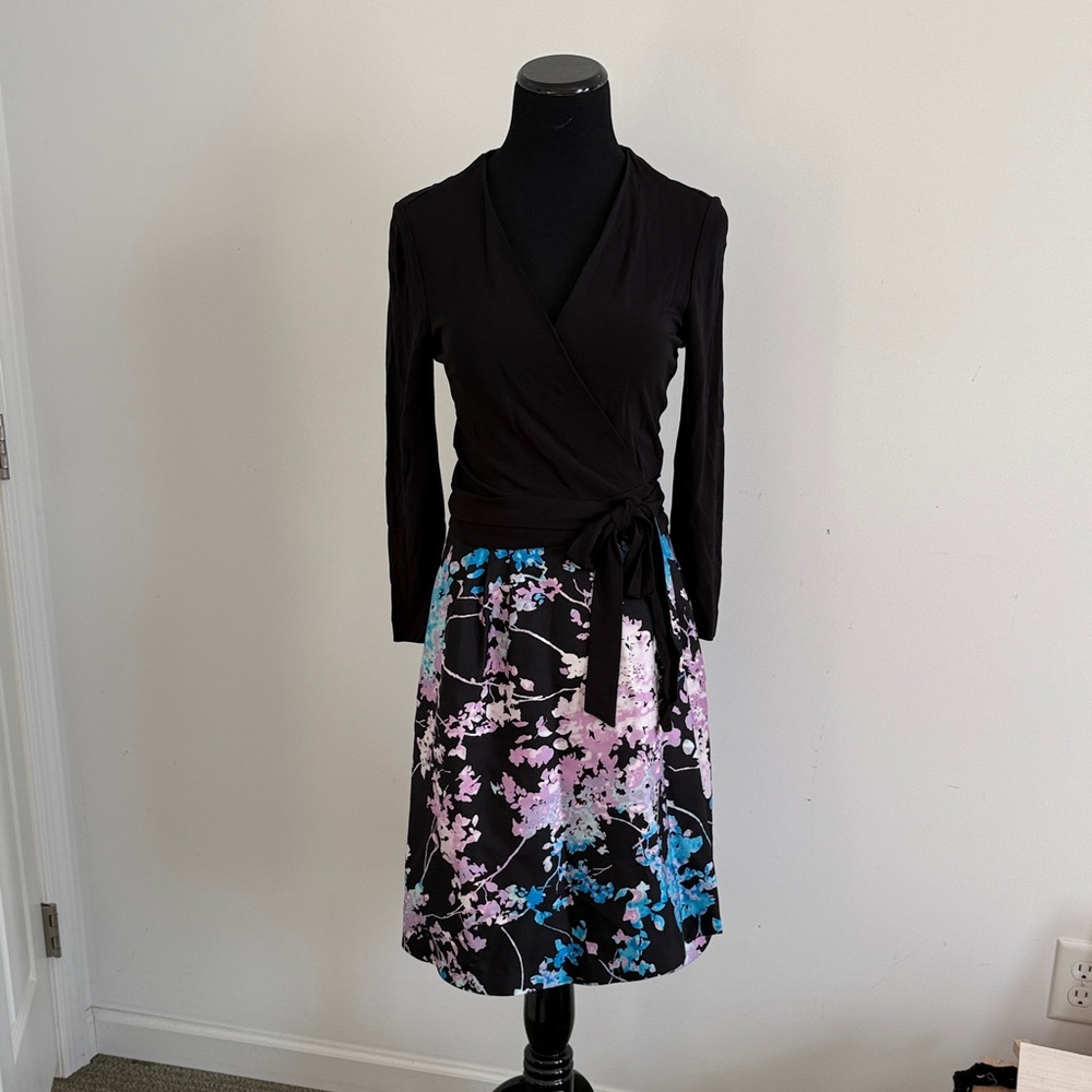 DVF Floral Wrap Dress